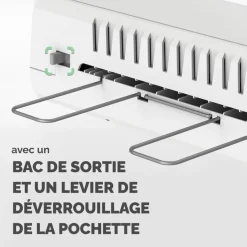 Fellowes Saturn A4 - Plastifieuse A4 - de 80 à 125 microns - à chaud et à froid