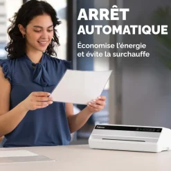 Fellowes Saturn A4 - Plastifieuse A4 - de 80 à 125 microns - à chaud et à froid