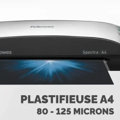 Fellowes Spectra A4 - plastifieuse A4 - de 80 à 125 microns - anti-bourrage