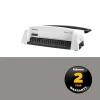 Fellowes Starlet 2+ - machine à relier / relieuse perforeuse manuelle - perfore 12 feuilles - relie 120f