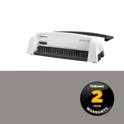 Fellowes Starlet 2+ - machine à relier / relieuse perforeuse manuelle - perfore 12 feuilles - relie 120f