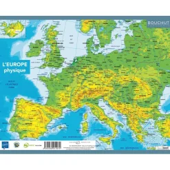 Fiche mémo souple Europe - 20,5 x 26,5 cm - Bouchut