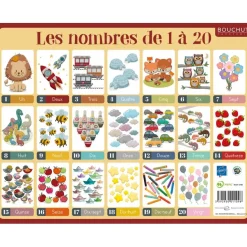 Fiche mémo souple Maternelle - 20,5 x 26,5 cm - Bouchut