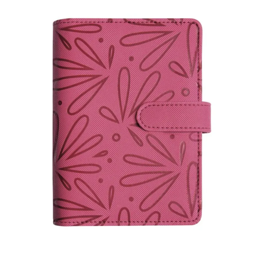 Floralie - Organiseur 16 mois - 11 x 14,5 cm - fuchsia - Exacompta