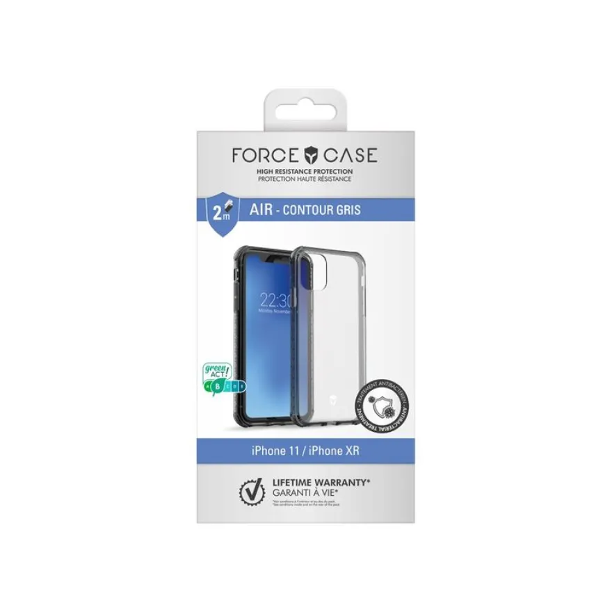 Force Case - coque de protection pour Iphone XR/11 - transparent