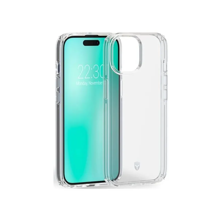 Force Case Feel - Coque de protection pour iPhone 15 - transparent