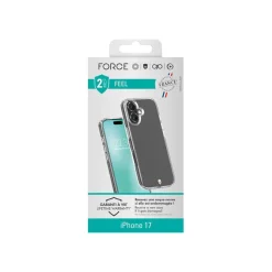Force Case Feel - Coque de protection pour iPhone 17 - transparent