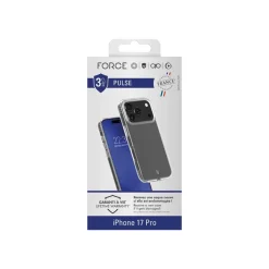 Force Case Pulse - Coque de protection pour iPhone 17 Pro - transparent