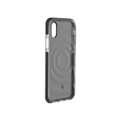Force Case Urban - Coque de protection pour iPhone X/XS - transparent/gris foncé
