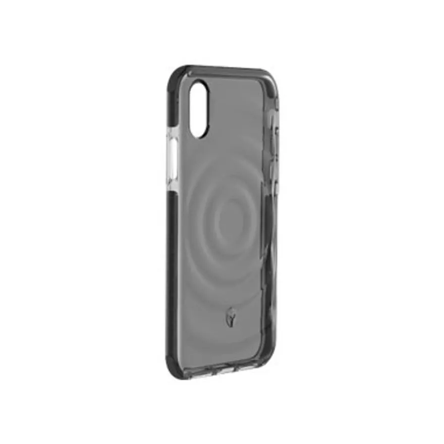 Force Case Urban - Coque de protection pour iPhone X/XS - transparent/gris foncé