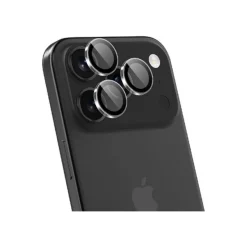 Force Glass - Protecteur d'objectif pour iPhone 16 Pro, 16 Pro Max, 17 Pro, 17 Pro Max -