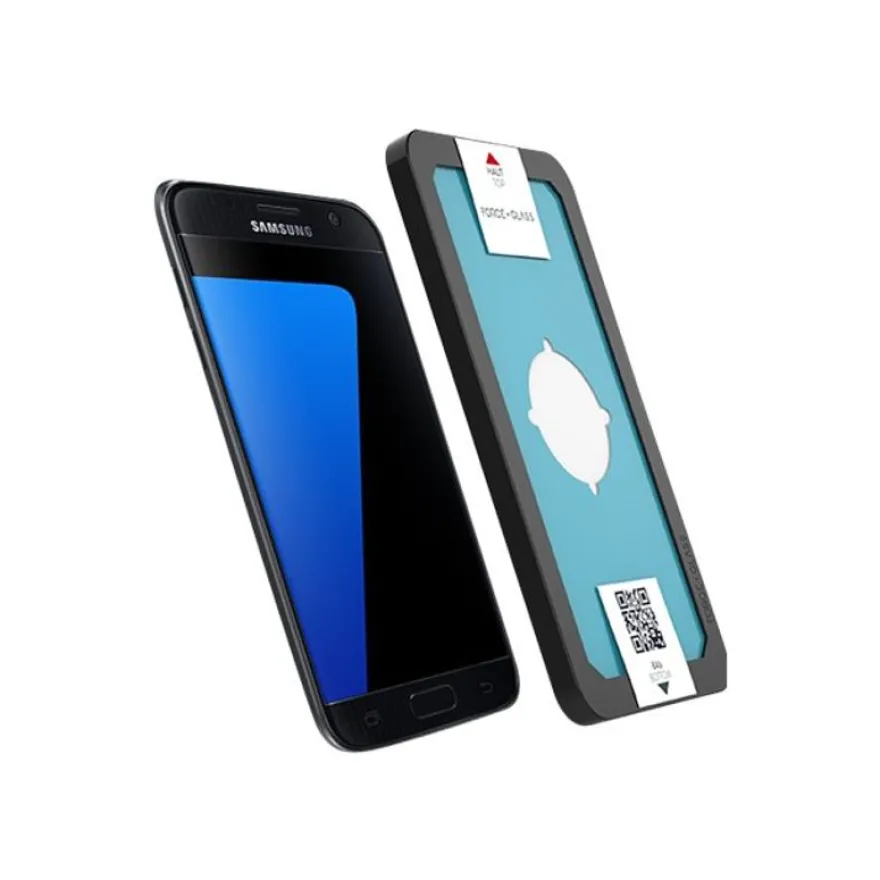 Force Glass - protection d'écran - verre trempé pour Samsung S7