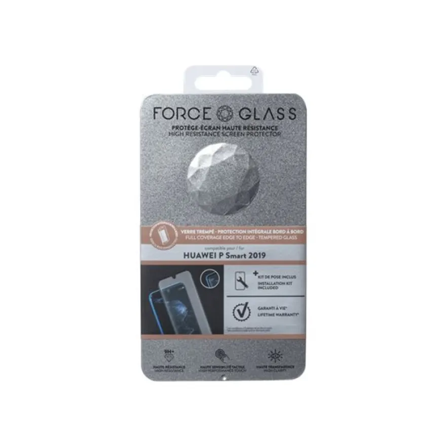 Force Glass - protection d'écran - verre trempé pour Huawei P Smart 2019