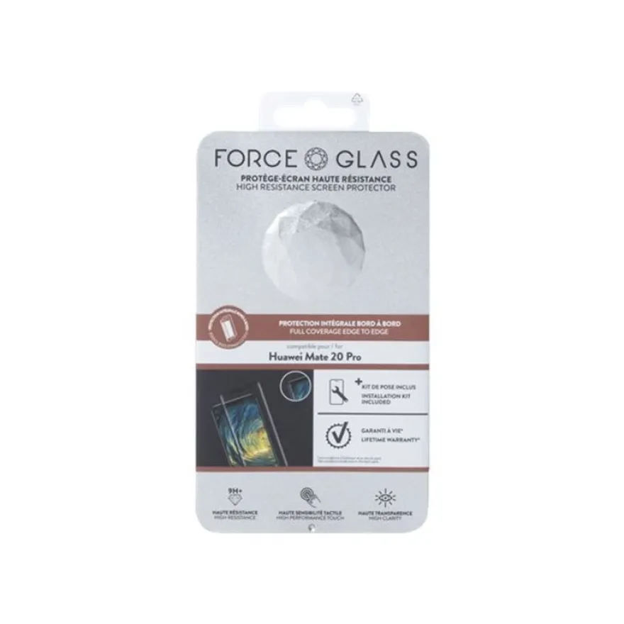 Force Glass - protection d'écran - verre trempé pour Huawei Mate 20 Pro