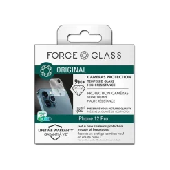 Force Glass Original - protection d'écran caméra - verre trempé pour iPhone 13 Pro - transparent