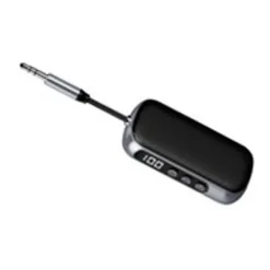 Force Play - Adaptateur d'interface audio sans fil Bluetooth pour récepteur audio sans fil, transmetteur audio sans fil - transmitter & receiver 2-in-1 - noir