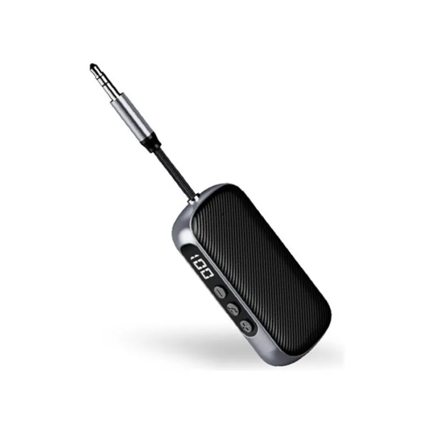 Force Play - Adaptateur d'interface audio sans fil Bluetooth pour récepteur audio sans fil, transmetteur audio sans fil - transmitter & receiver 2-in-1 - noir