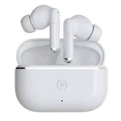 Force Play - Kit main libre - écouteur sans fil bluetooth - blanc