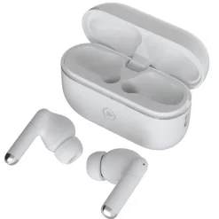 Force Play - Kit main libre - écouteur sans fil bluetooth - blanc