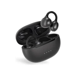 Force Play AirClip - Écouteurs sans fil avec micro - Bluetooth - titane