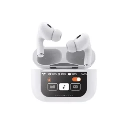 Force Play Touch - Écouteurs sans fil avec micro - intra-auriculaire - Bluetooth - Suppresseur de bruit actif - blanc