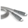 Force Power - Câble Ultra-renforcé - USB-C - Lightning - 1.2 m - 3A - Gris - Garanti à vie