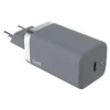 Force Power - chargeur secteur pour smartphone - USB-C - gris - 65 Watt
