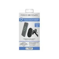 Force Power - Support smartphone pour voiture avec chargeur à induction - 15 Watt - noir