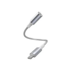 Force Power Lite - Adaptateur Lightning vers prise audio de 3,5 mm femelle - blanc