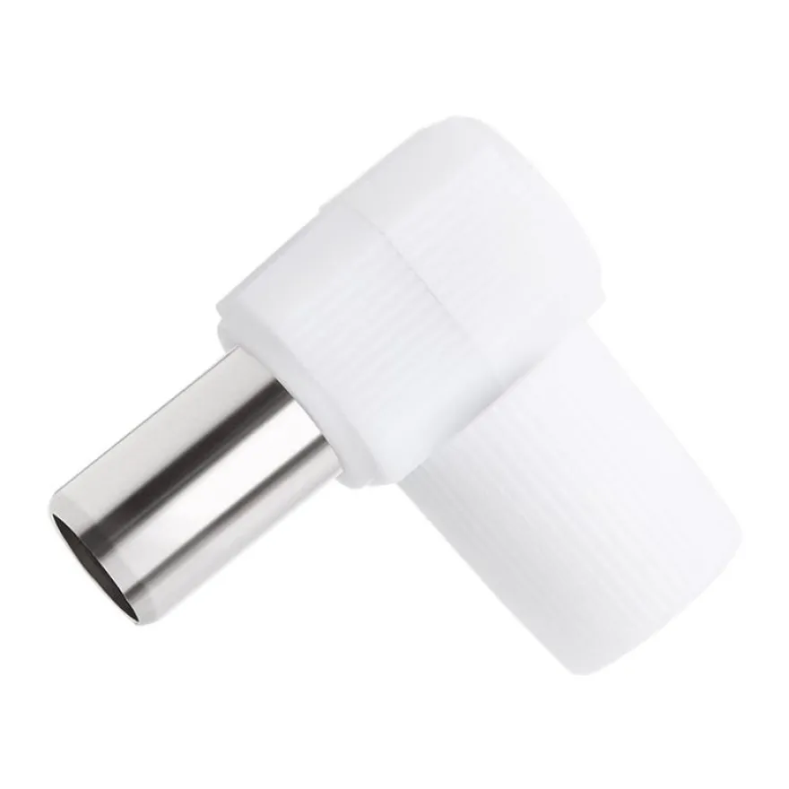 Force Power Lite - Adaptateur d'antenne - IEC connector (9.52mm) mâle incliné - blanc
