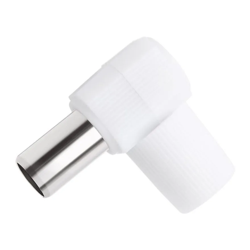 Force Power Lite - Adaptateur d'antenne - IEC connector (9.52mm) mâle incliné - blanc