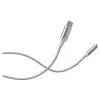 Force Power Lite - Câble audio - 24 pin USB-C mâle pour mini-phone stereo 3.5 mm mâle - 1.2 m - blanc - câble renforcé