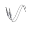 Force Power Lite - Câble audio - mini-phone stereo 3.5 mm mâle pour mini-phone stereo 3.5 mm mâle - 3 m - blanc - câble renforcé