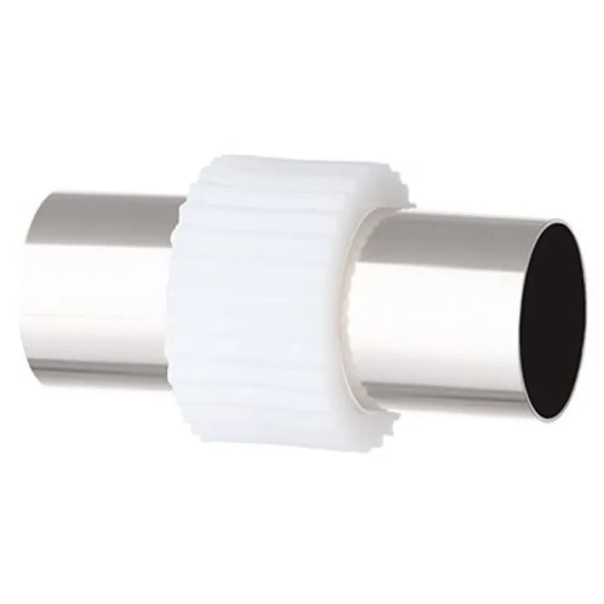 Force Power Lite - Câble d'antenne - IEC connector (9.52mm) mâle incliné pour IEC connector (9.52mm) femelle incliné - 5 m - blanc