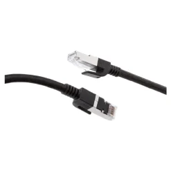 Force Power Lite - Câble Ethernet RJ-45 CAT 8 S/FTP - 1.5 m - noir