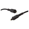 Force Power Lite - Câble fibre optique - audi Toslink - 1.2 m - fibre optique - noir