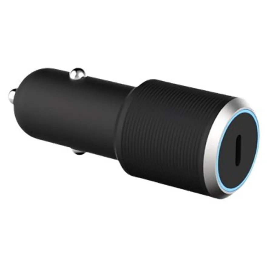 Force Power Lite - Chargeur allume cigare pour voiture - USB-C - noir