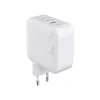 Force Power Lite - Chargeur secteur - 100 Watt - 3 connecteurs de sortie (USB, 2 x USB-C) - blanc