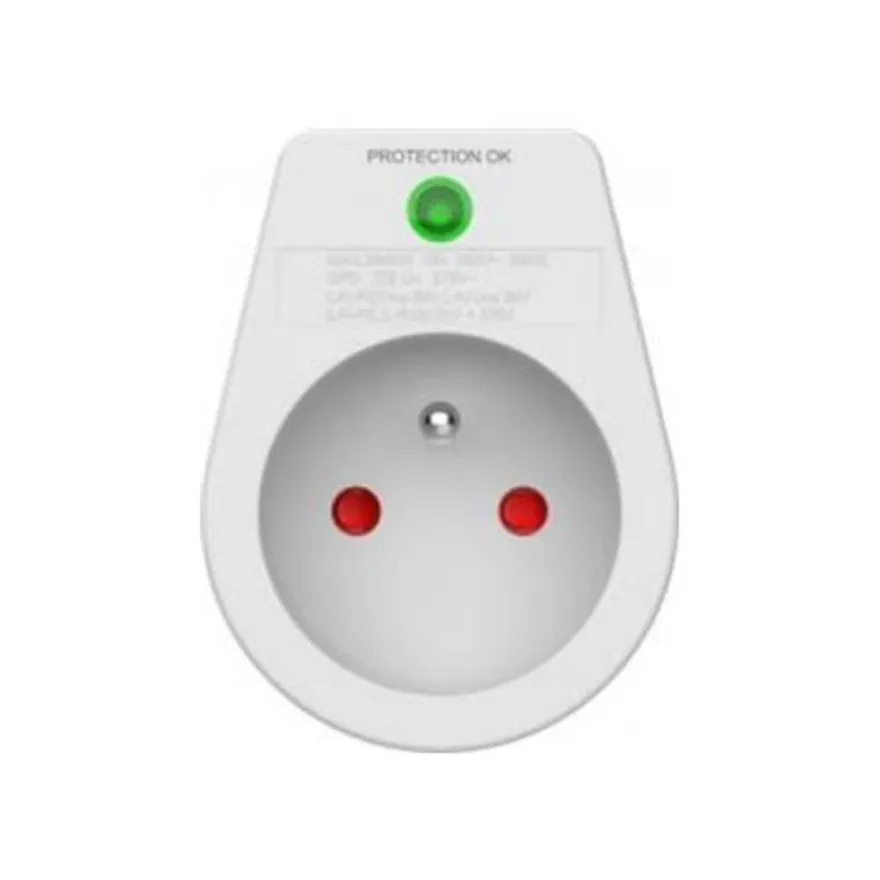 Force Power Lite - Prise parafoudre - blanc