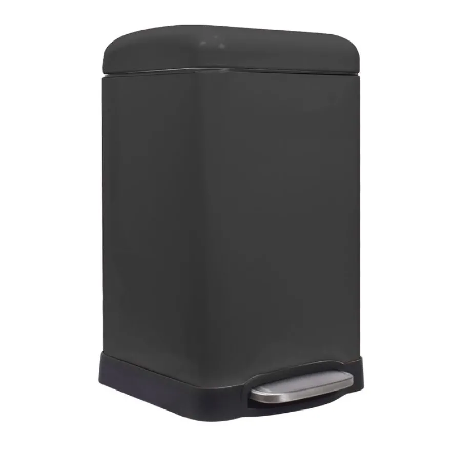 Frandis - Poubelle Urban - carrée - 20L - noir