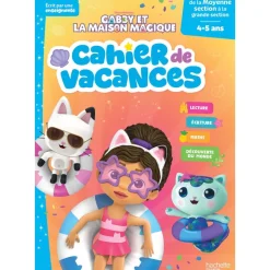 Gabby et la maison magique - Cahier de vacances - De la Moyenne Section à la Grande Section