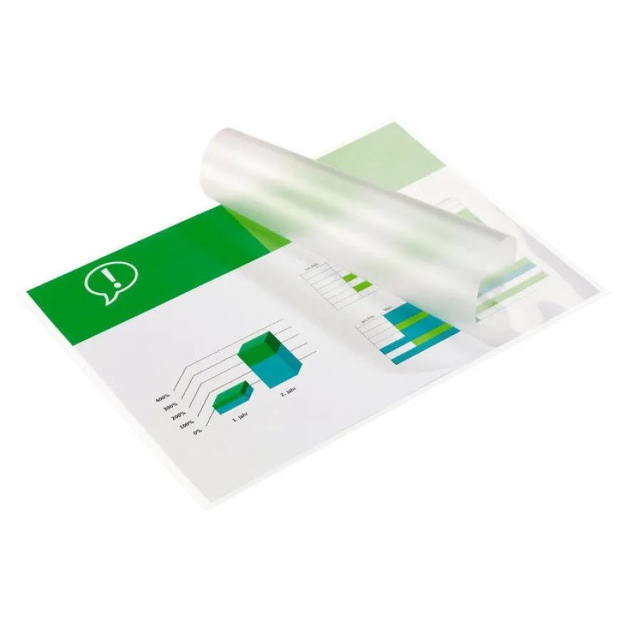 GBC - 100 pochettes de plastification A2 (426 x 600 mm) 125 microns