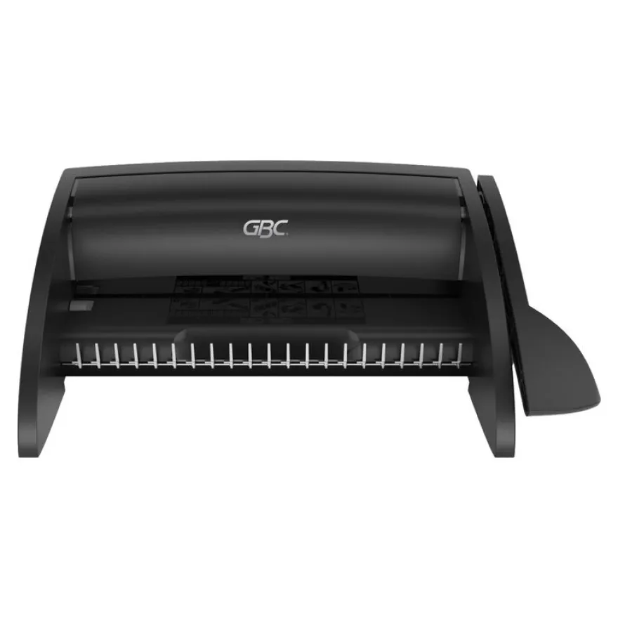 GBC CombBind C100 - machine à relier / relieuse perforeuse manuelle - perfore 9 feuilles - relie 160f