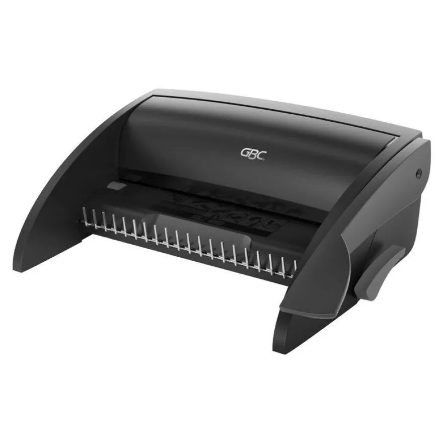 GBC CombBind C100 - machine à relier / relieuse perforeuse manuelle - perfore 9 feuilles - relie 160f