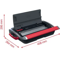 GBC CombBind CB15 - machine à relier / relieuse perforeuse manuelle - perfore 15 feuilles - relie 165f