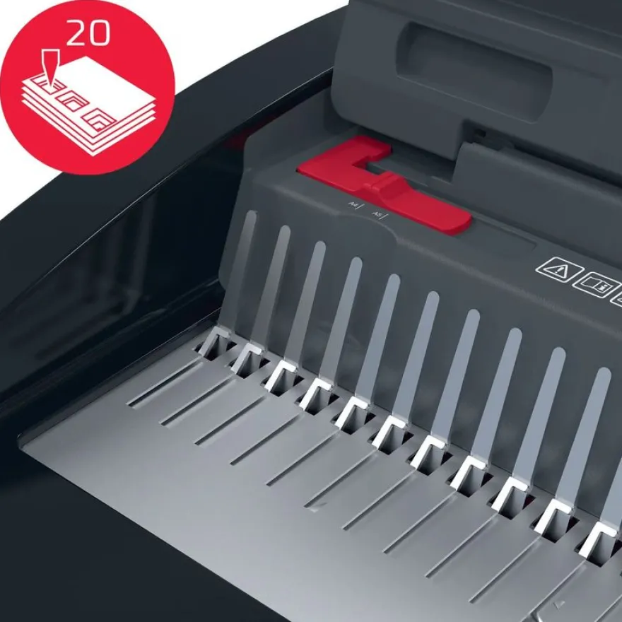 GBC CombBind CB20 - machine à relier / relieuse perforeuse manuelle - perfore 20 feuilles - relie 240f