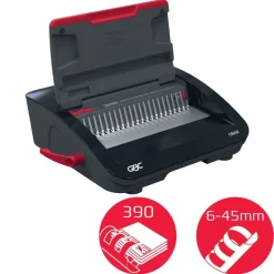 GBC CombBind CB25E - machine à relier / relieuse perforeuse éléctrique - perfore 25 feuilles - relie 390f