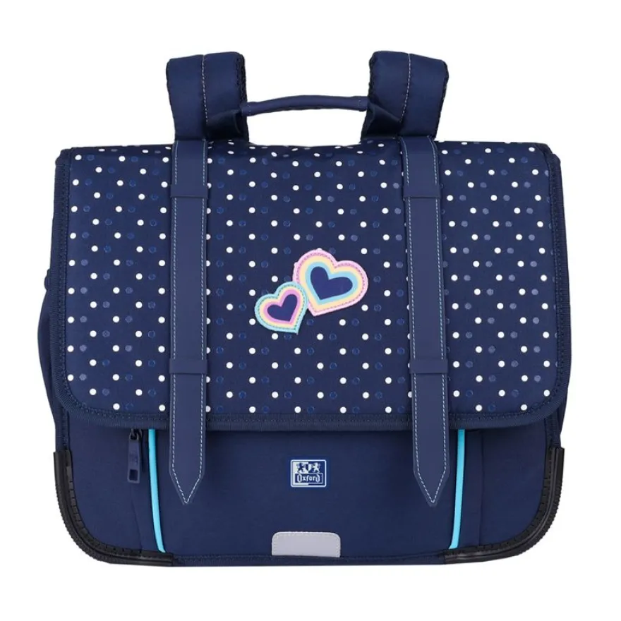 Gibeciere oxford dots - 2 compartiments - Hamelin