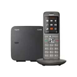 Gigaset - téléphone sans fil + combiné supplémentaire - anthracite