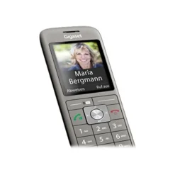 Gigaset - téléphone sans fil + combiné supplémentaire - anthracite